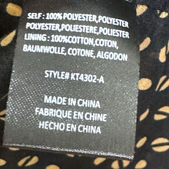 Anthropologie Elevenses Blazer Jacket Size Small Black Lace Leather Trim Lined - Picture 5 of 6